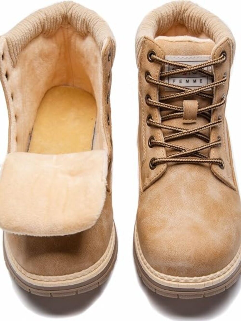 Womens Ankle Boots Lightweight Snow Winter Boots for Trekking Walking